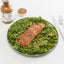 Blackened Salmon and Kale Caesar Salad