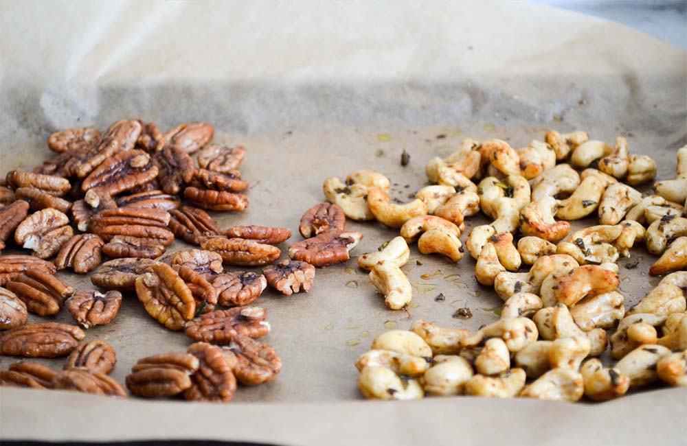 Sweet & Savory Roasted Nuts
