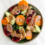 Chopped Kale and Mandarin Orange Salad