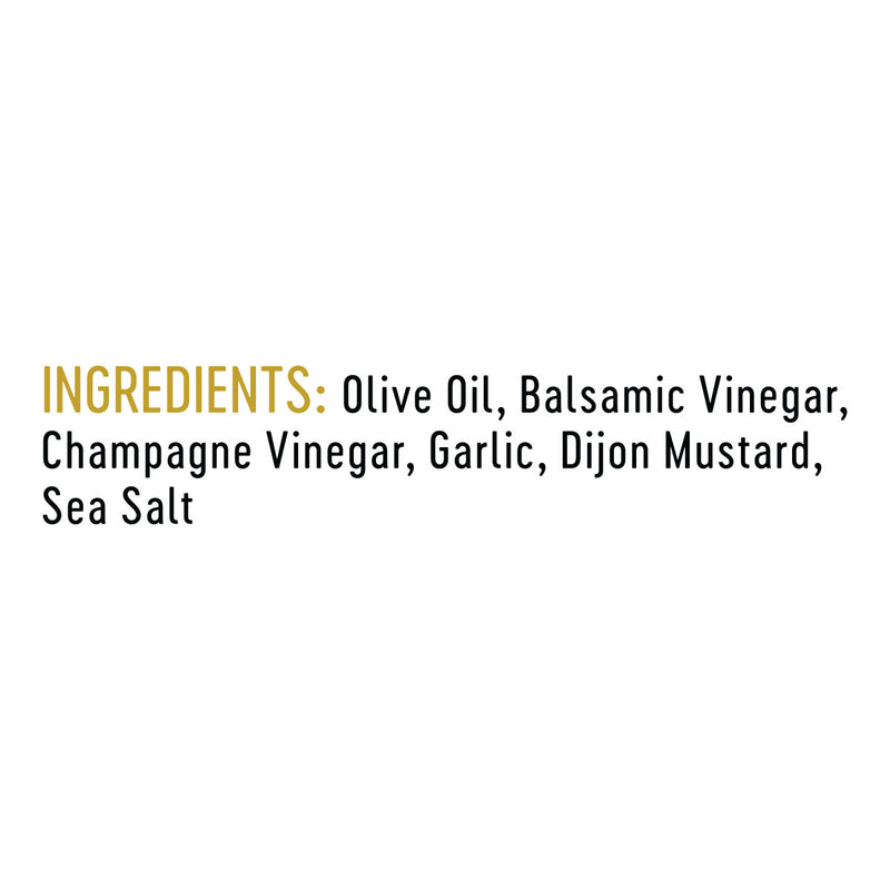 List of all-natural ingredients in Champagne Vinaigrette packets