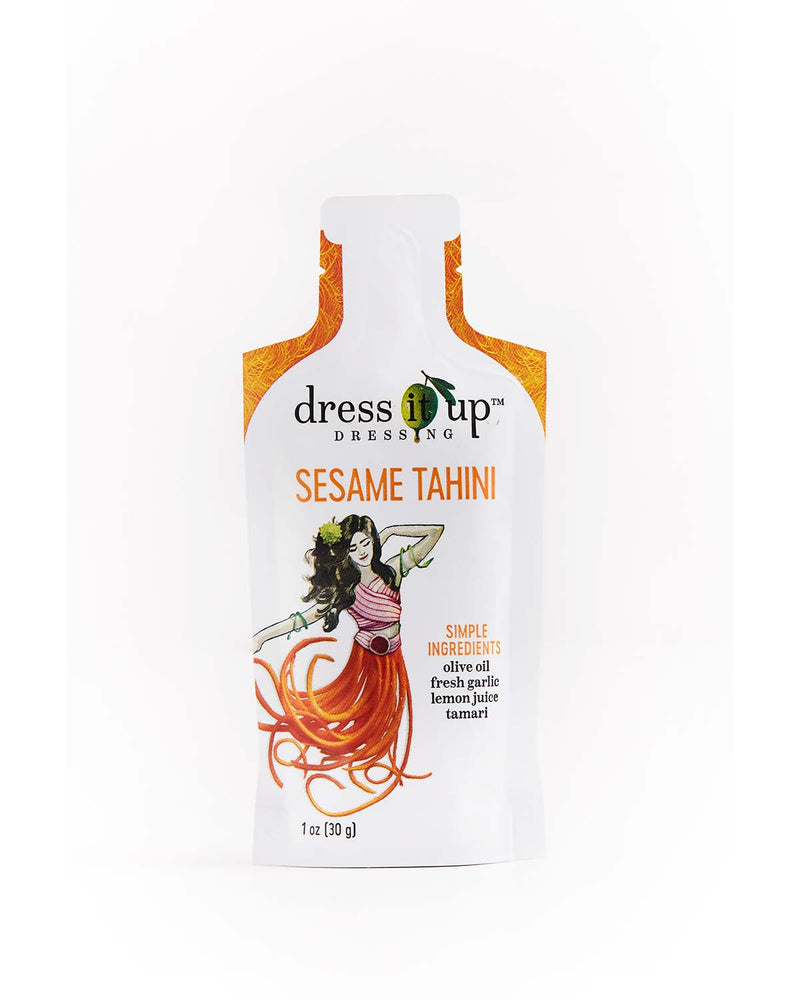 1 ounce packet of Sesame Tahini Dressing by Dress It Up Dressing